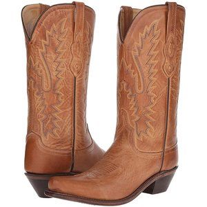 Old West Women's Classic Tan Western Boots size 9
